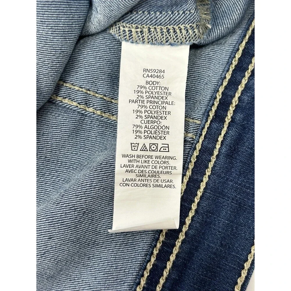 Childrens Place Girls Blue‎ Denim Jean Jacket  Size 10/13 L